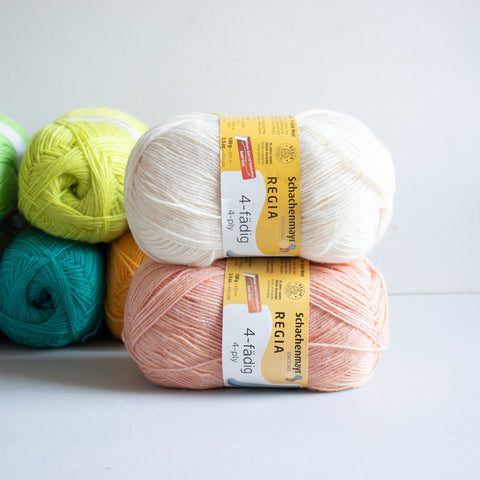 Regia . Uni 4-fädig . Fil à Chaussettes 100g