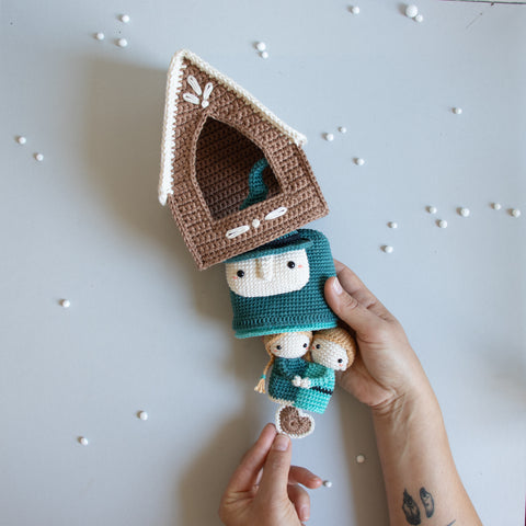Kit de Crochet . Hansel & Gretel . Jouet Matryoshka