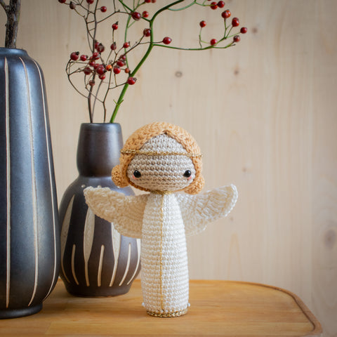Amigurumi Häkelanleitung . Weihnachtsengel