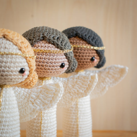 Amigurumi Häkelanleitung . Weihnachtsengel