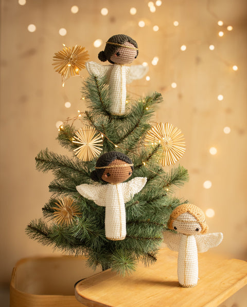 Amigurumi Häkelanleitung . Weihnachtsengel