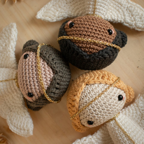 Amigurumi Häkelanleitung . Weihnachtsengel