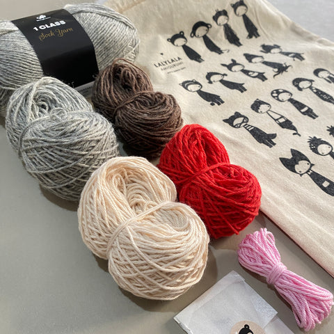 Crochet Kit . Kira the Kangaroo