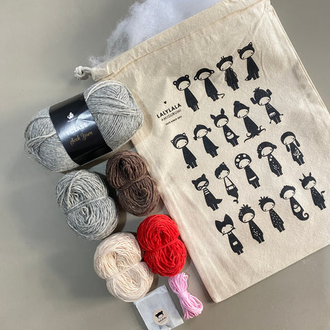 Crochet Kit . Kira the Kangaroo