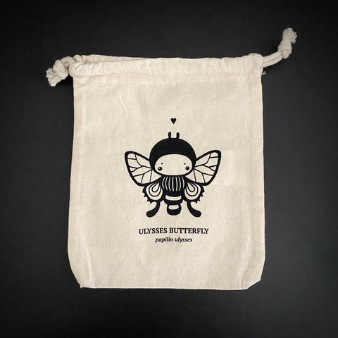 Sac en Coton . Insectes et Papillons