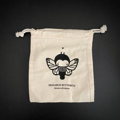 Sac en Coton . Insectes et Papillons