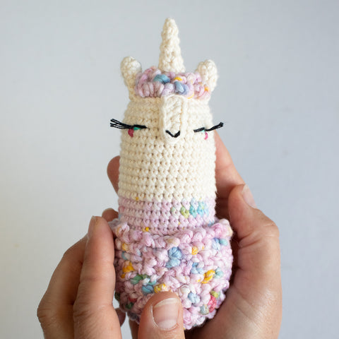 Unicorn Crochet Pattern "Vivienne Westwool" . Lalylala for We Are Knitters