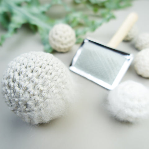 Brosse douce pour Amigurumi avec Nettoyeur de Bosse