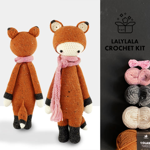 Crochet Kit . Fibi the Fox