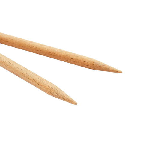 KnitPro interchangeble Knitting Needle Tips . Basix Beech