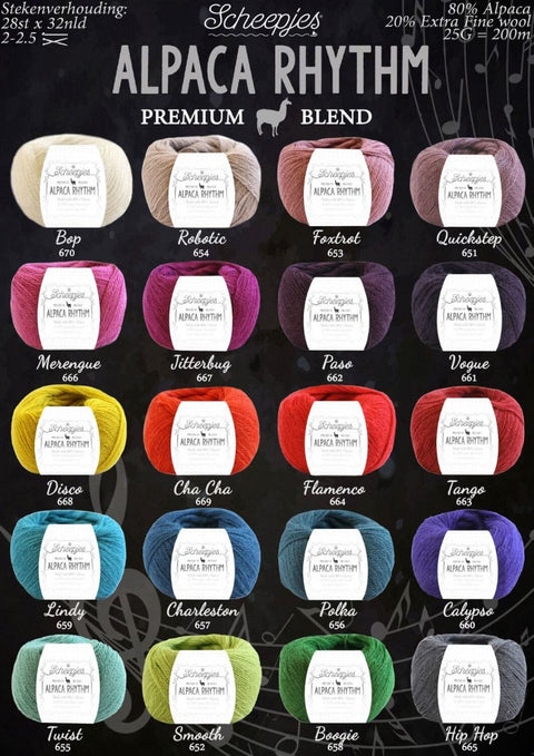 Scheepjes . Alpaca Rhythm (pour cheveux & vêtements amigurumi)