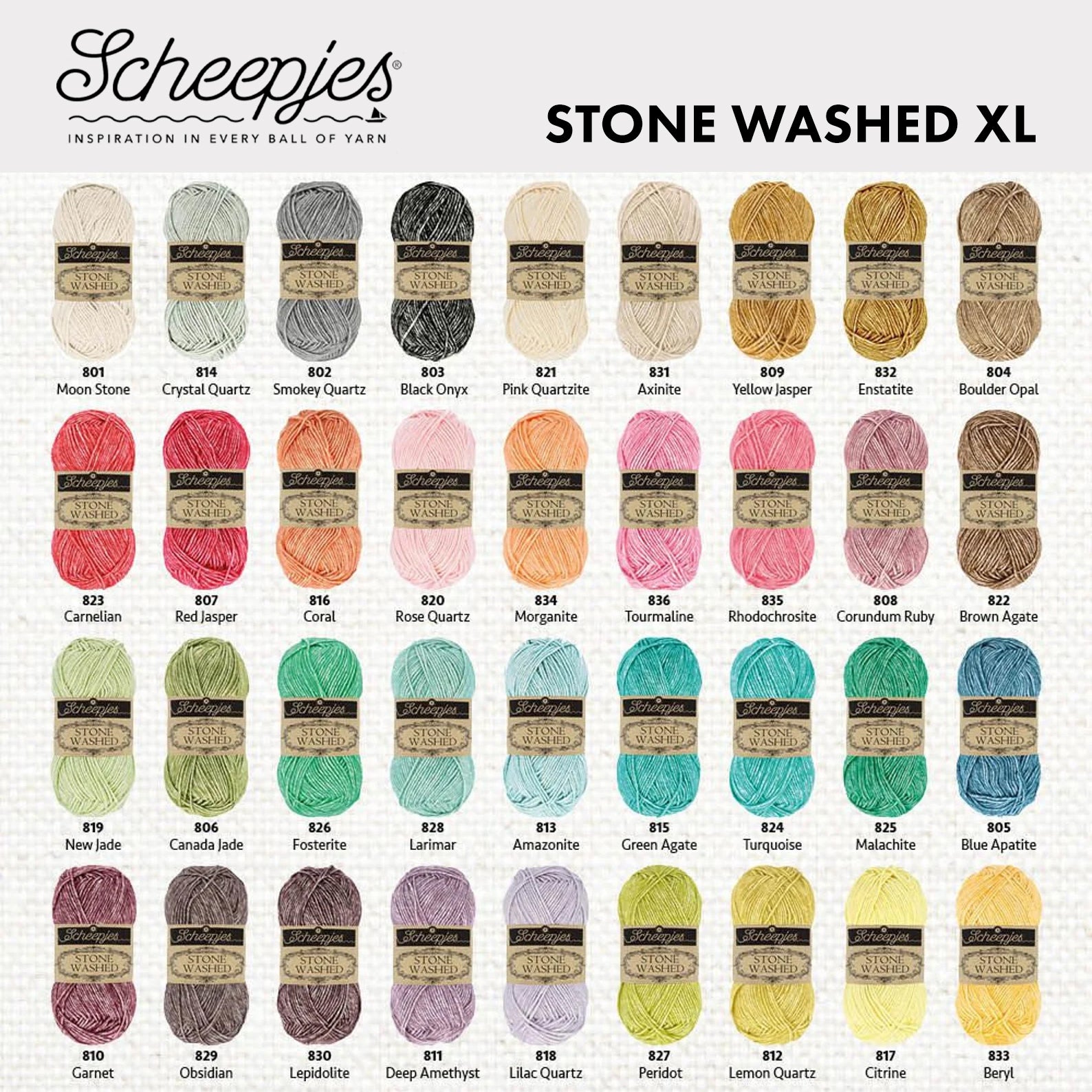 Scheepjes Stone Washed Turquoise