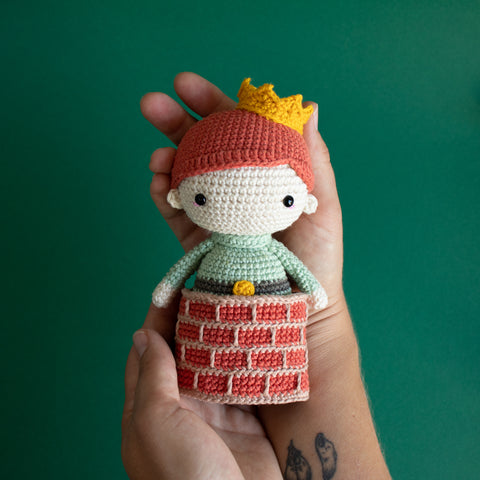 Kit de Crochet . Le Prince Crapaud . Jouet Matryoshka