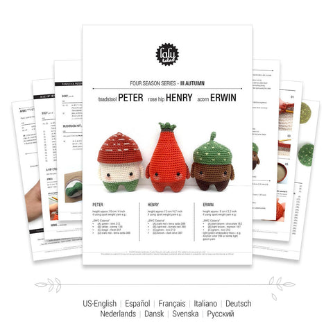 Amigurumi Crochet Pattern . Autumn