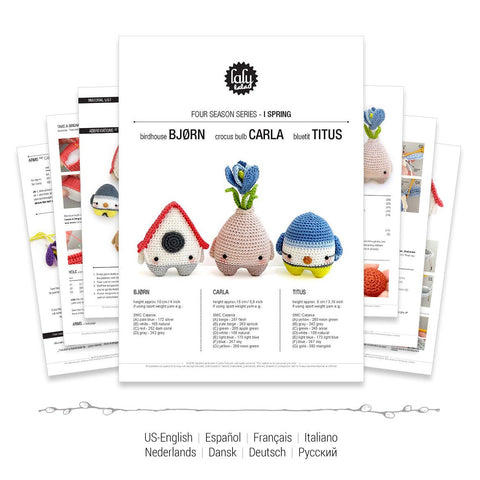 Amigurumi Crochet Pattern . Spring