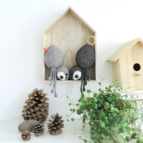 Crochet Pattern . Spider Agatha . Musical Toy