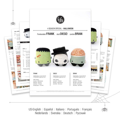 Amigurumi Crochet Pattern . Halloween