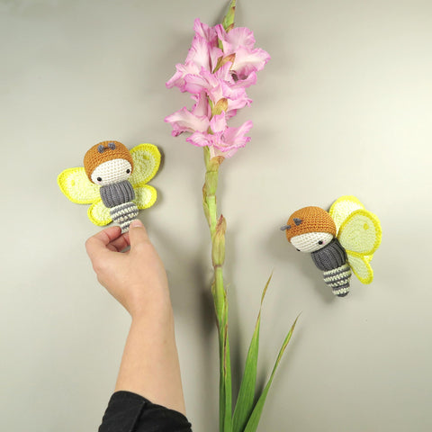 Amigurumi Crochet Pattern . Brimstone Butterfly Lifecycle