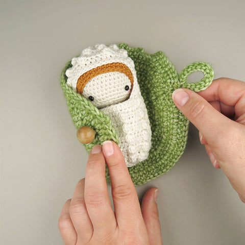 Amigurumi Crochet Pattern . Brimstone Butterfly Lifecycle