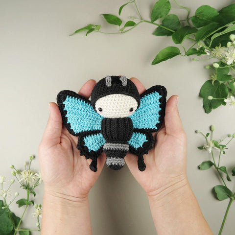 Amigurumi Crochet Pattern . Ulysses Butterfly
