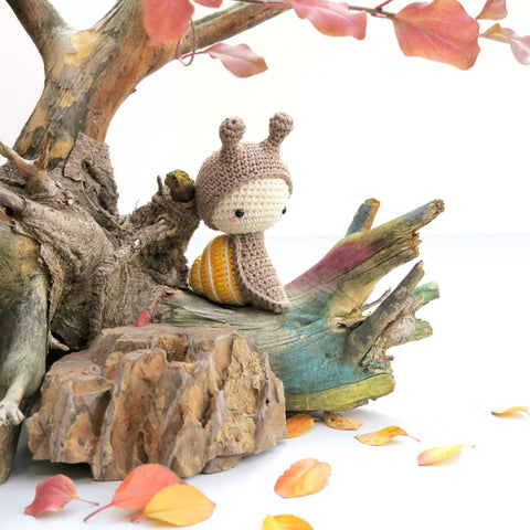 Amigurumi Crochet Pattern . Grove Snail