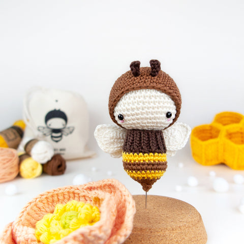 Amigurumi Crochet Pattern . Honey Bee Life Cycle