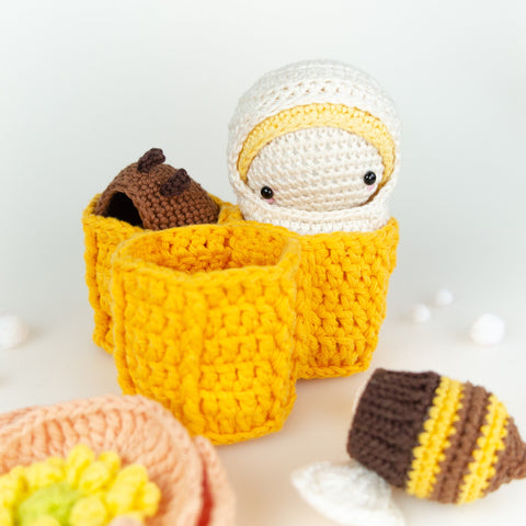 Amigurumi Crochet Pattern . Honey Bee Life Cycle