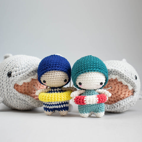 Patron au Crochet . Gros Poisson . Jouet Musical