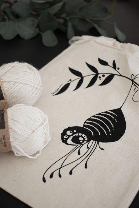 Crochet Bag . Spider