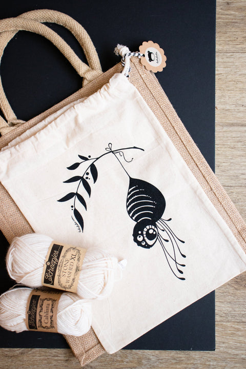 Crochet Bag . Spider