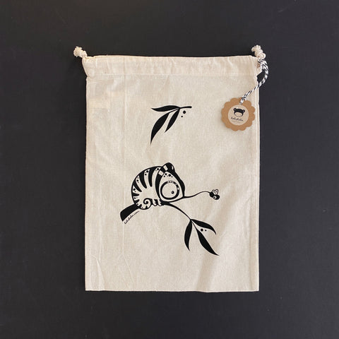 Projekttasche . Chamäleon