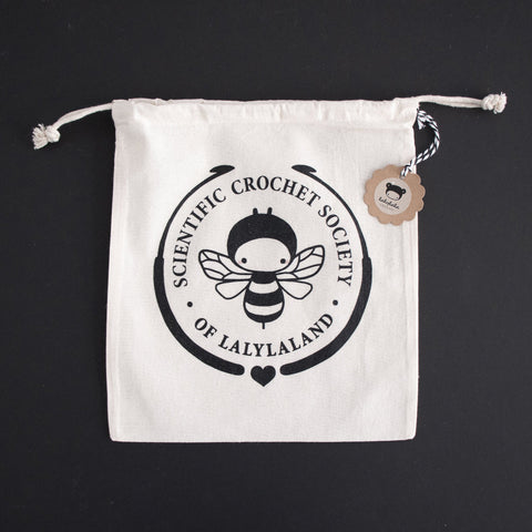 Projekttasche . Scientific Crochet Society of Lalylaland