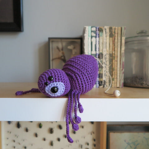 Crochet Kit . Spider Agatha . Musical Toy