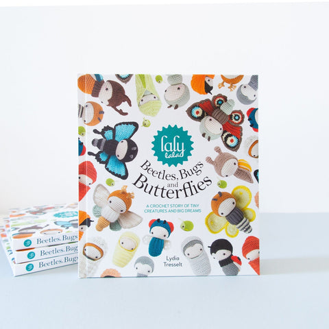 Amigurumi Crochet Book . Lalylala's Beetles, Bugs and Butterflies . English edition