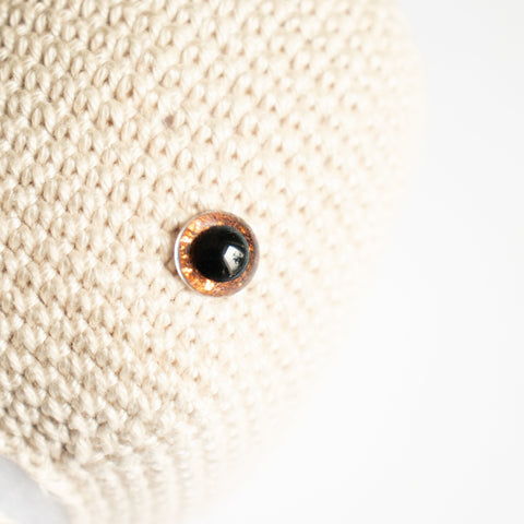 3D-Sicherheitsaugen . Glitzeraugen mit Glitter