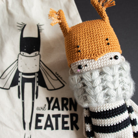 Sac de Projet . Evil Yarn Eater