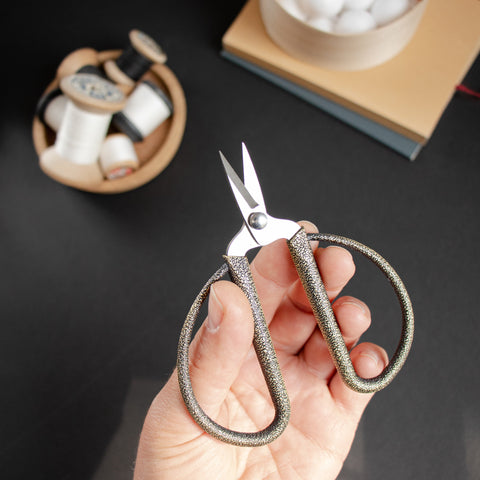 Small Scissors . Butterfly Handles
