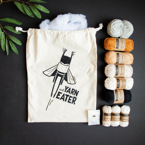 Crochet Kit . MegaMoth . Superherumi