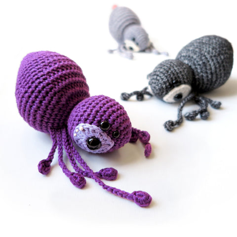 Crochet Kit . Spider Agatha . Musical Toy