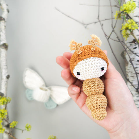 Crochet Kit . Golden Daydream Moth
