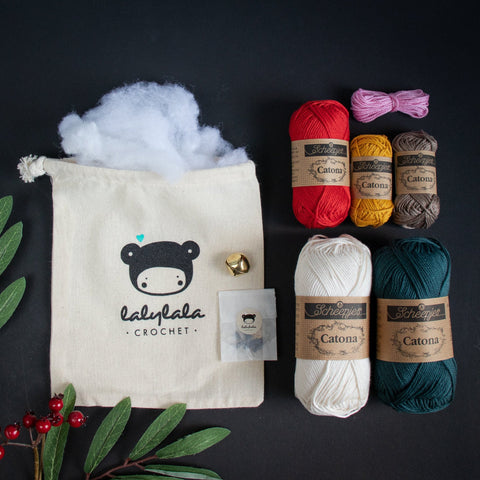 Amigurumi Häkelset . Weihnachten II