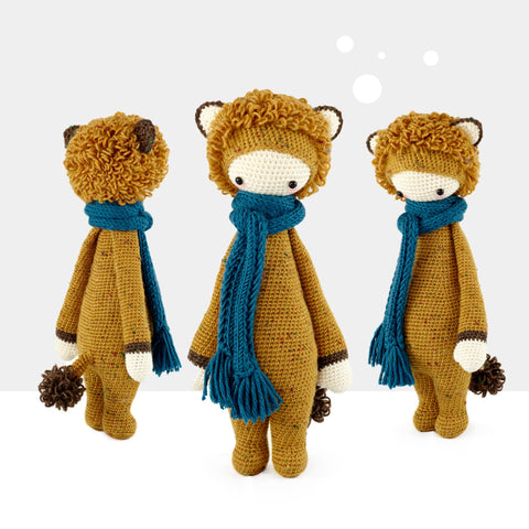 Amigurumi Crochet Pattern . Loni the Lion