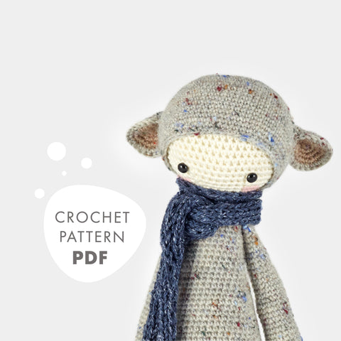 Amigurumi Crochet Pattern . Rada the Rat