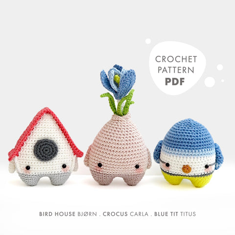 Amigurumi Crochet Pattern . Spring