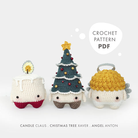 Amigurumi Crochet Pattern . Christmas I