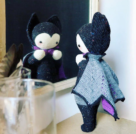Amigurumi Crochet Pattern . Vlad the Vampire Bat