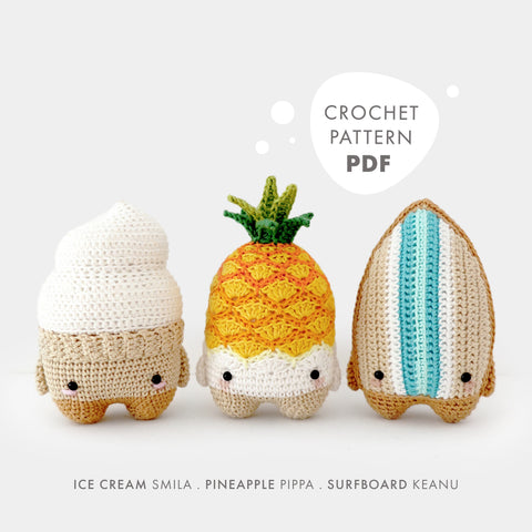 Amigurumi Crochet Pattern . Summer