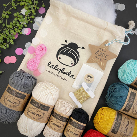 Amigurumi Crochet Kit . New Year's Eve