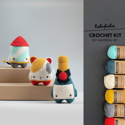Amigurumi Crochet Kit . New Year's Eve