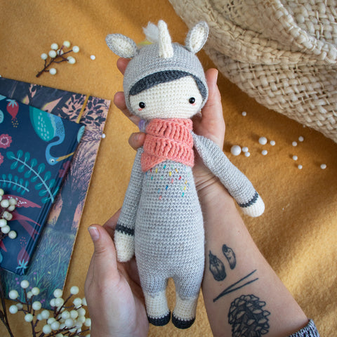 Amigurumi Crochet Pattern . Yumi the Unicorn